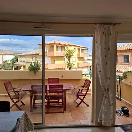 Tatil Evi : Duplex 2 Ch Avec Piscine, Clim, Terrasse - Fr-1-781-115 Valras-Plage